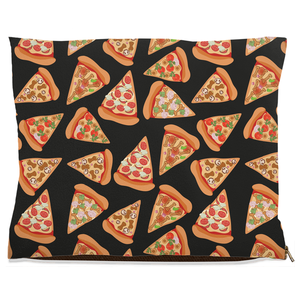 Pizza Luva Dog Bed-5