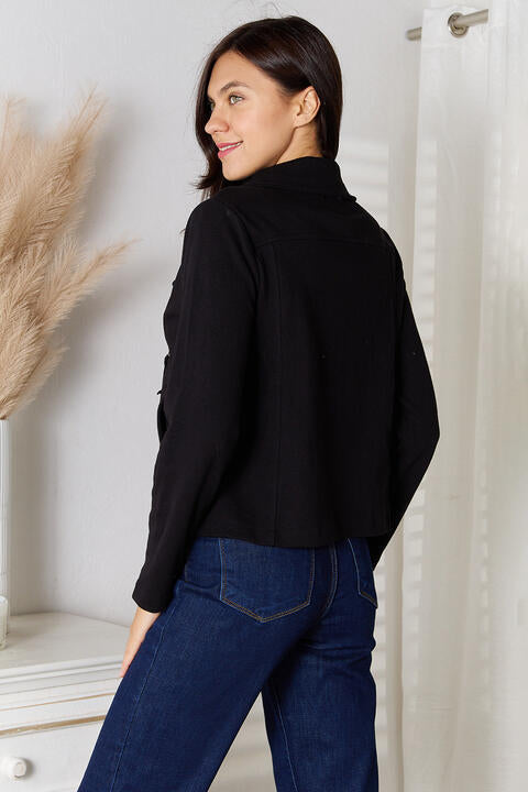 Culture Code Pocket Zip Jacket | Extended Sizes
