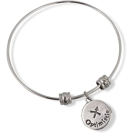 Sagittarius Horoscope Astrology Bangle Bracelet Jewelry-1