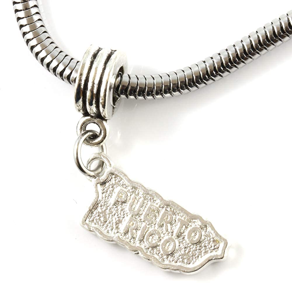 Puerto Rico Bracelet | Stainless Steel Snake Chain Bracelet-4