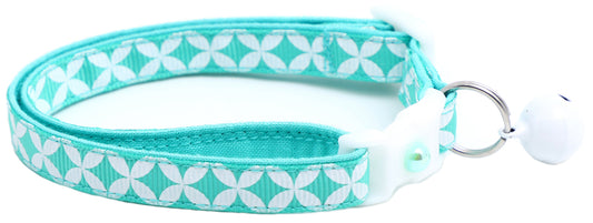 Aquamarine Modern Design Cat Collar-1