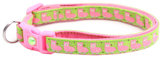 Pink Llamas Breakaway Cat Collar-20