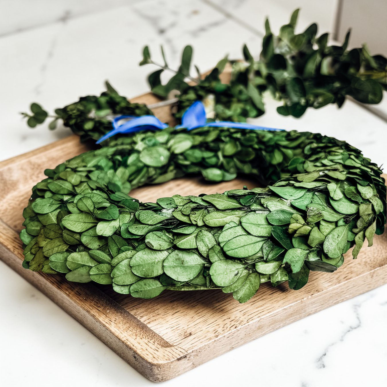 Bunny Wreath Boxwood-4