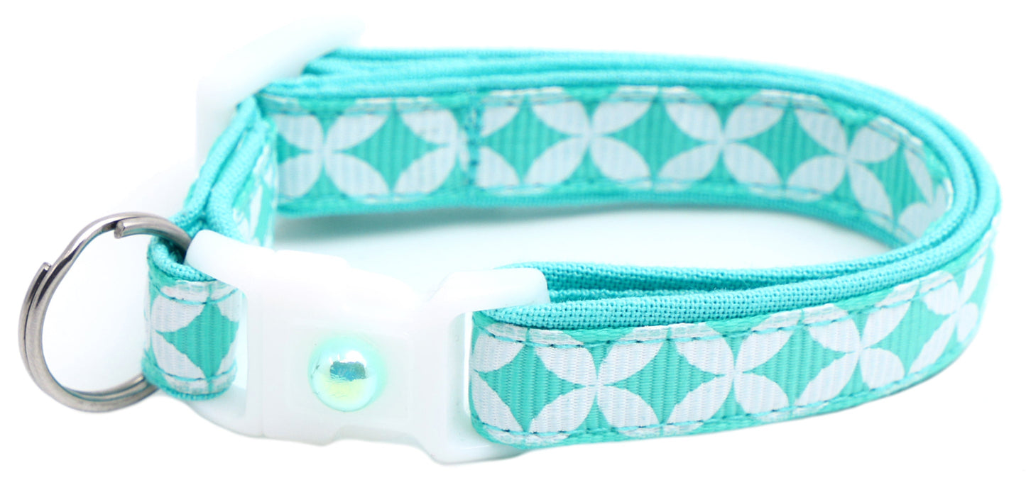 Aquamarine Modern Design Cat Collar-7