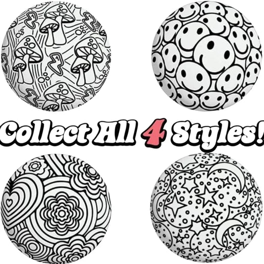 NeeDoh Graffiti Ball Blind Box Stress Squishy Toy