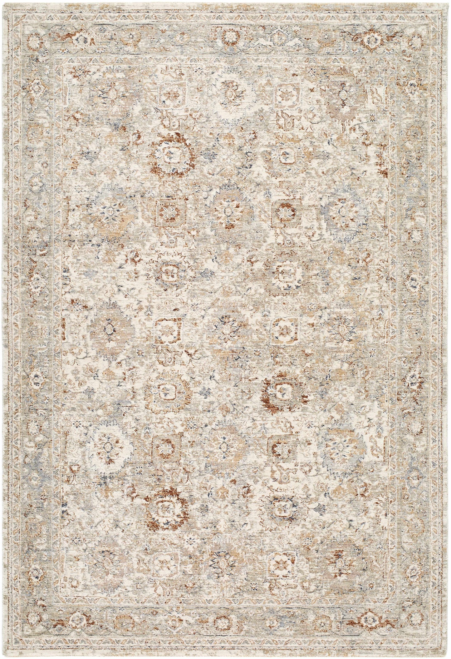 Vidar Gray Area Rug
