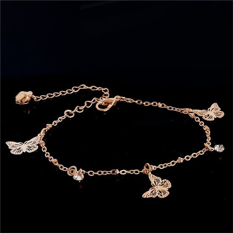 Butterfly Charm Anklet For Women-1