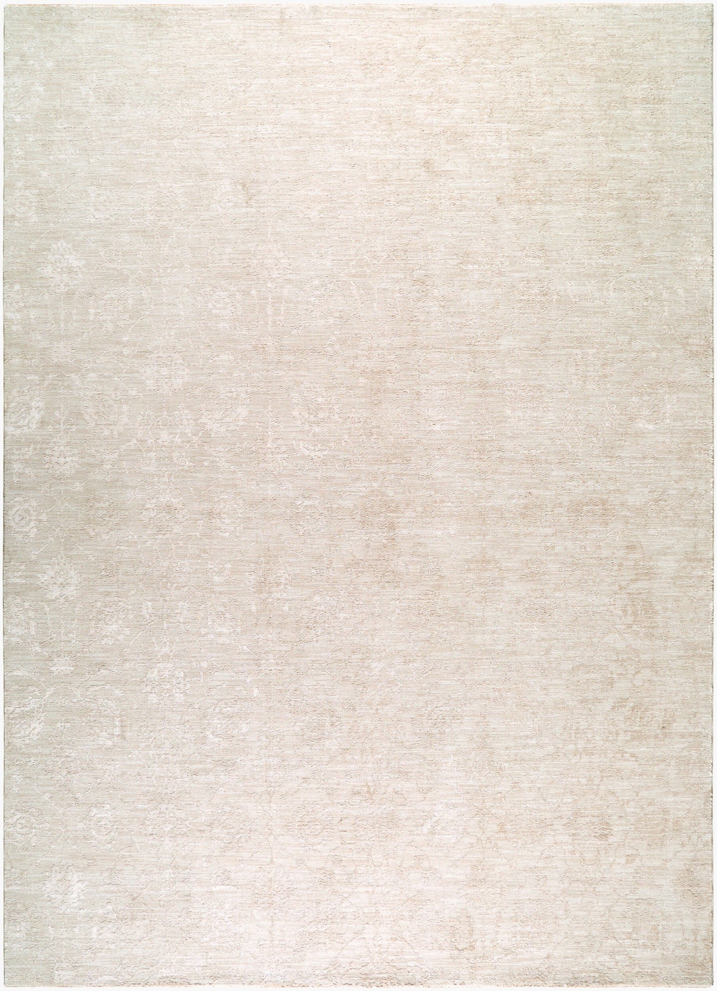 Anselm White Traditional Machine Woven Area Rug