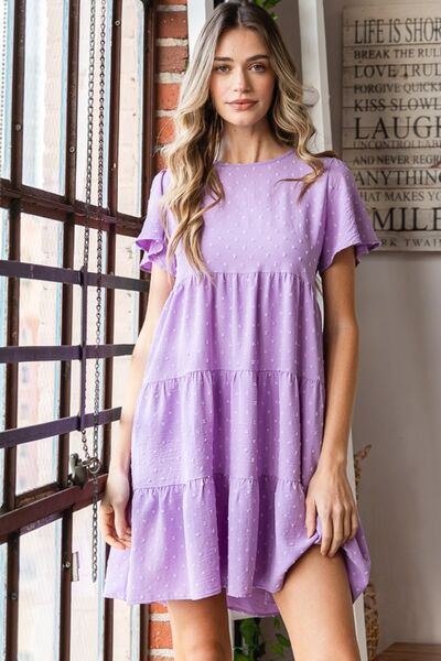 Heimish Swiss Dot Tiered Dress