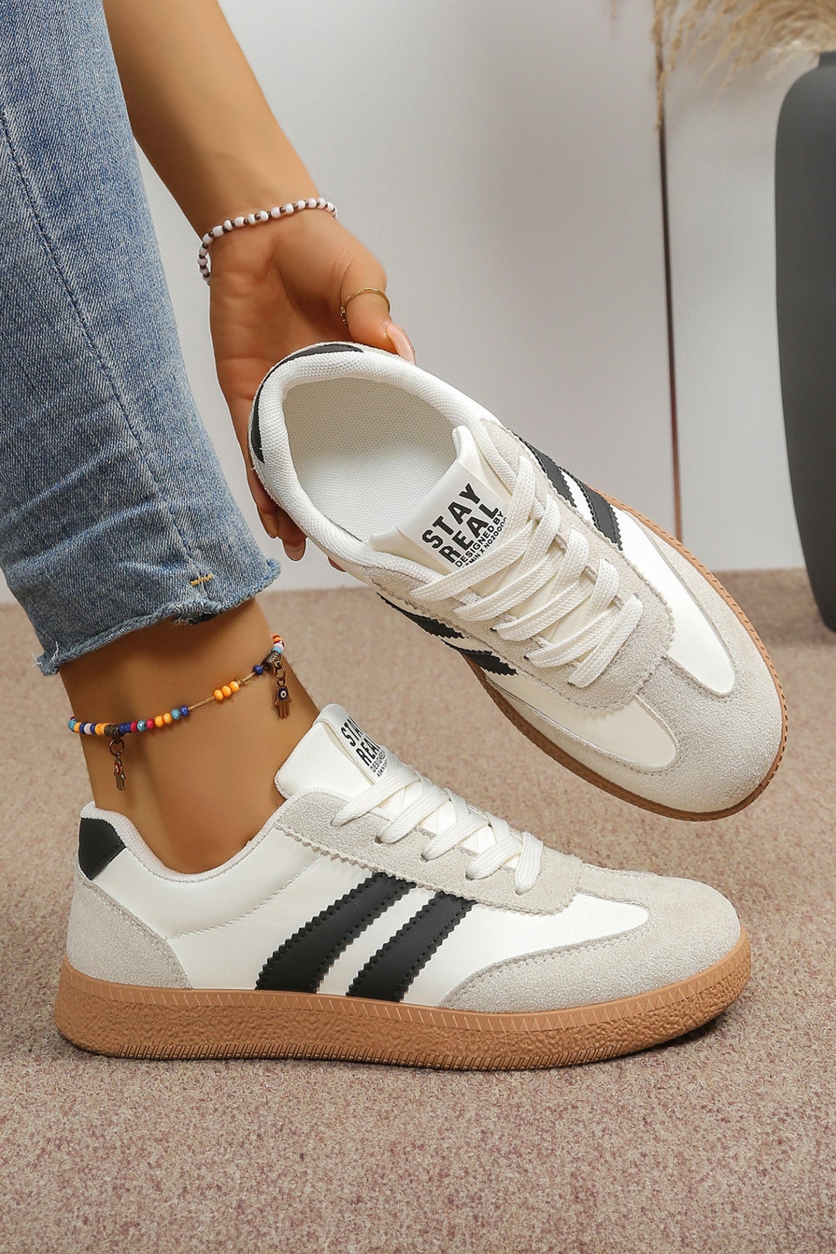 Harper Leather Lace Up Shoes-0