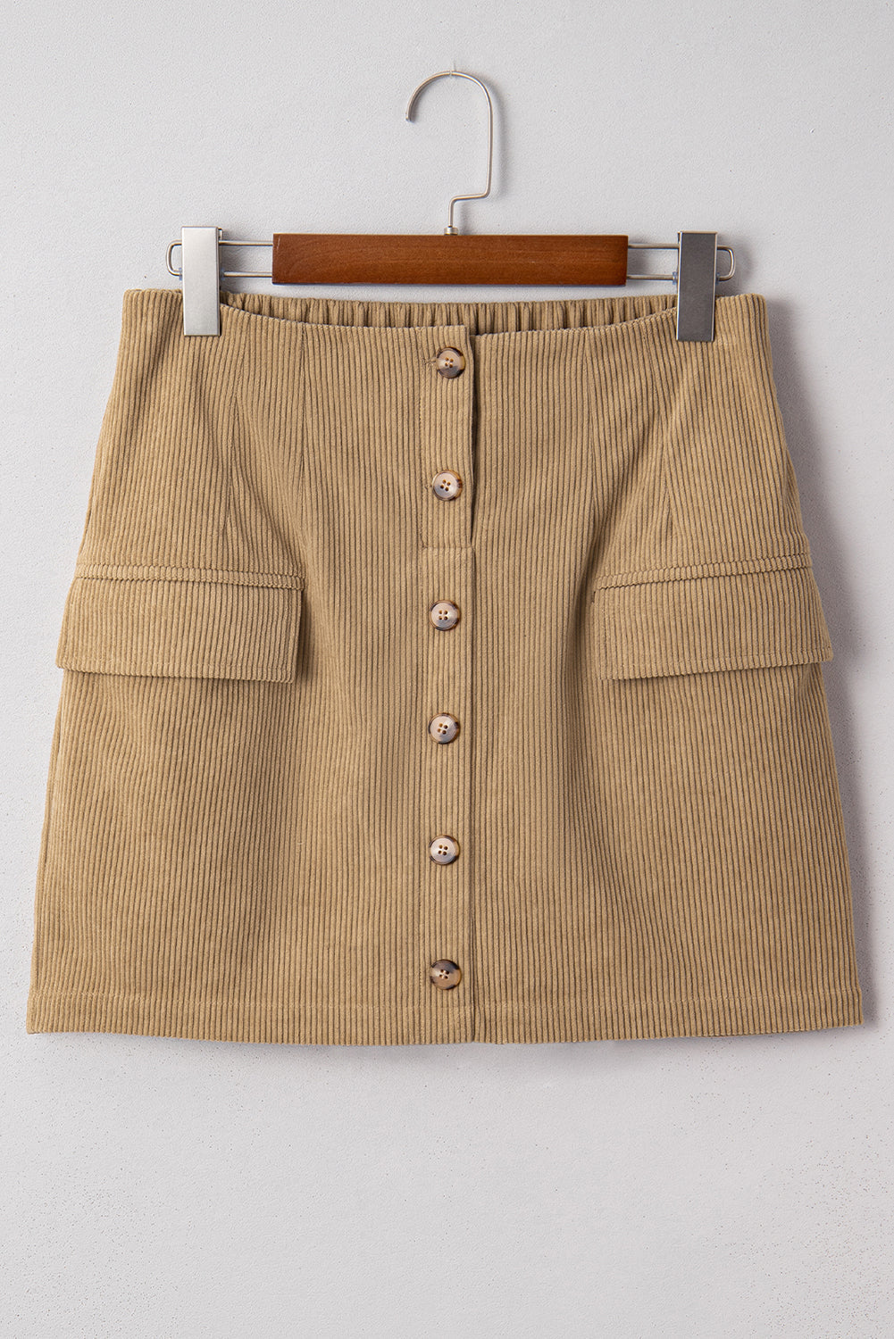 Xiomara Front Faux Mini Skirt-0