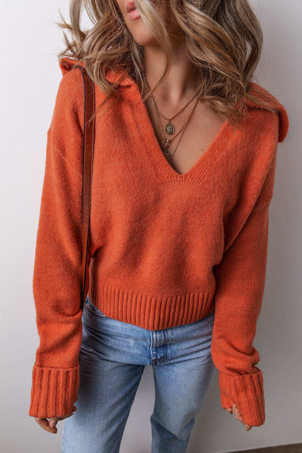 Avery Edge Sexy Elegant Sweater-0