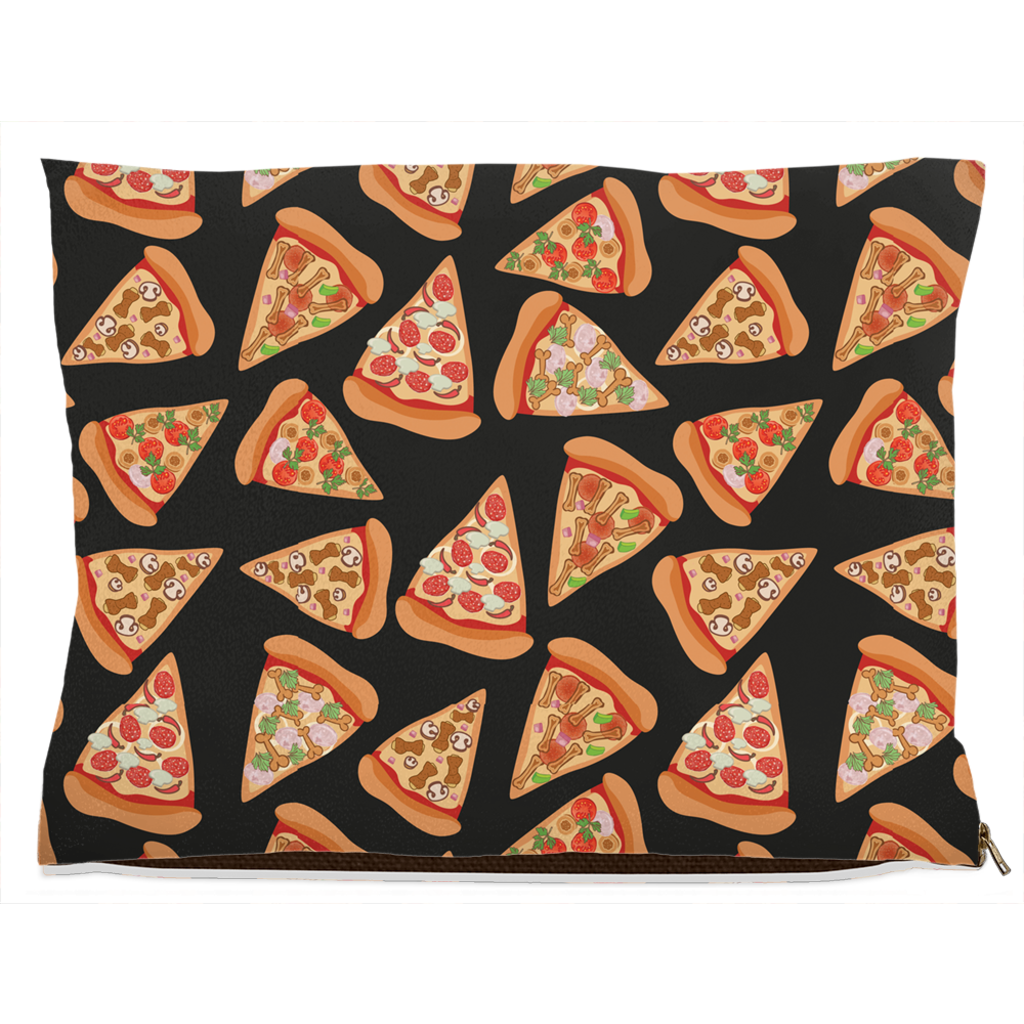 Pizza Luva Dog Bed-3