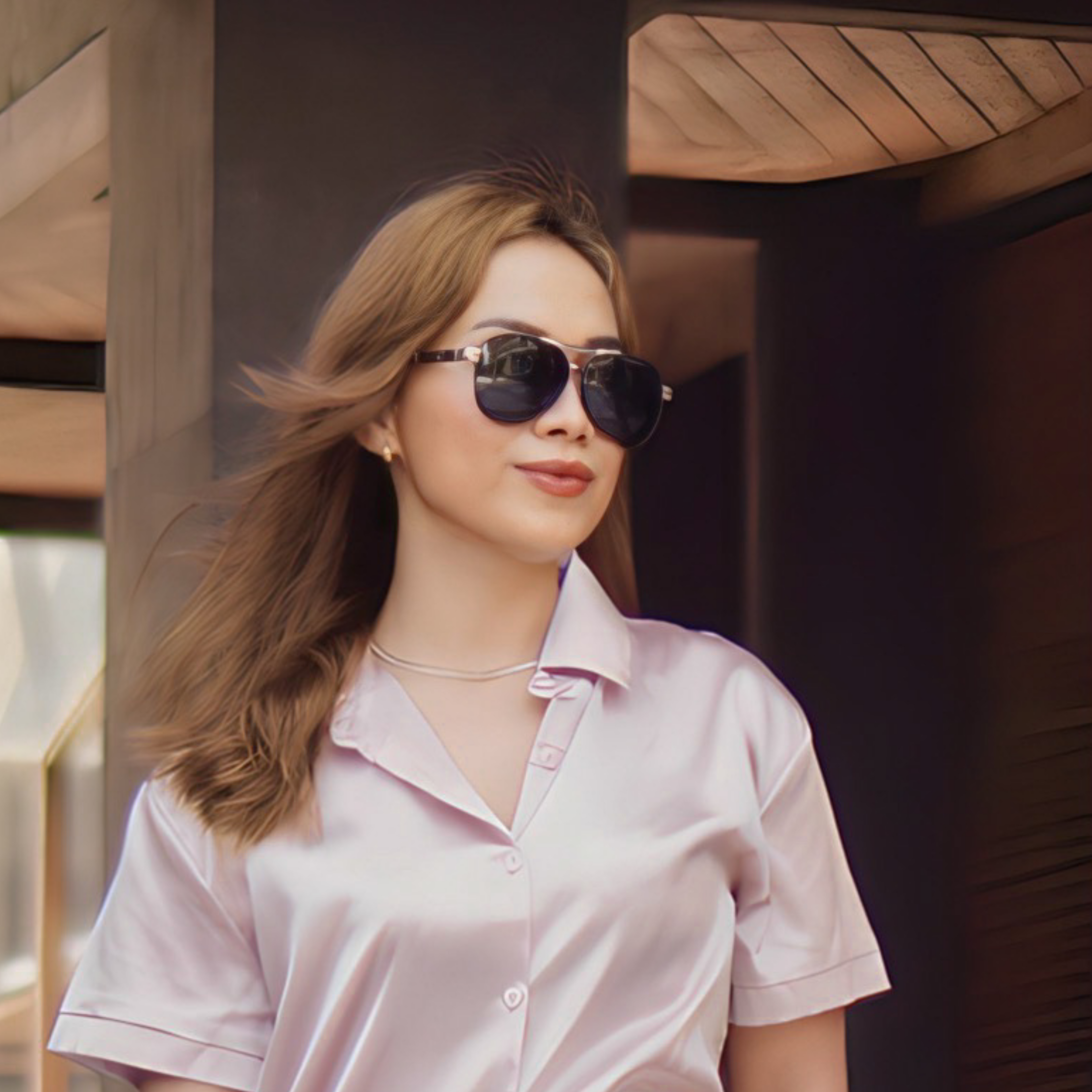 LUXURIANT™ SUNGLASSES - CLASSICS (Black & Red)-2