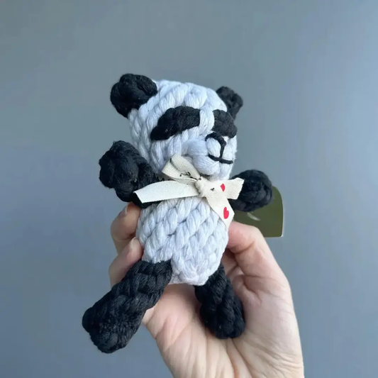 Hello Panda Pet Rope Toy-1