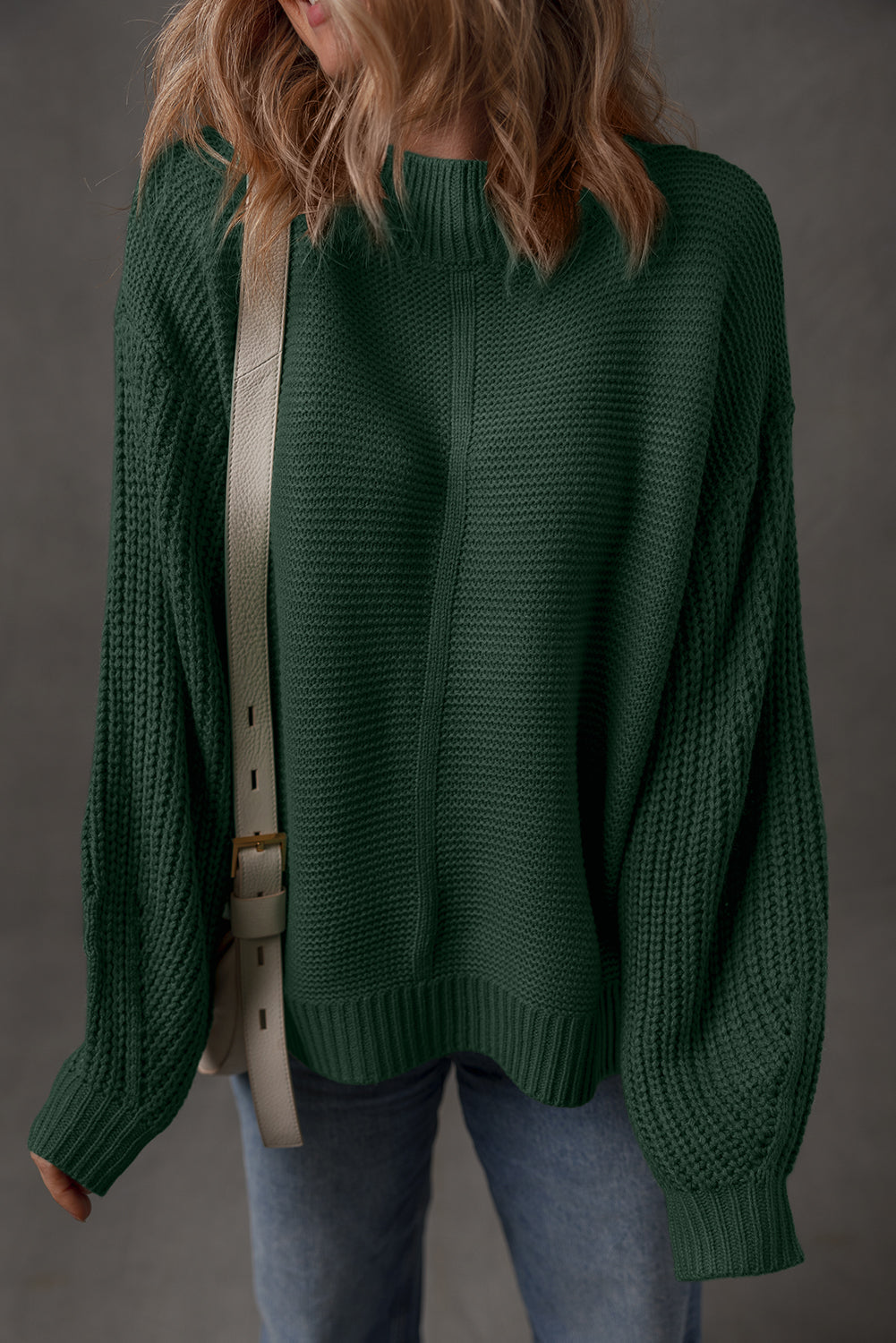 Theodora Drop Shoulder Loose Sweater-0