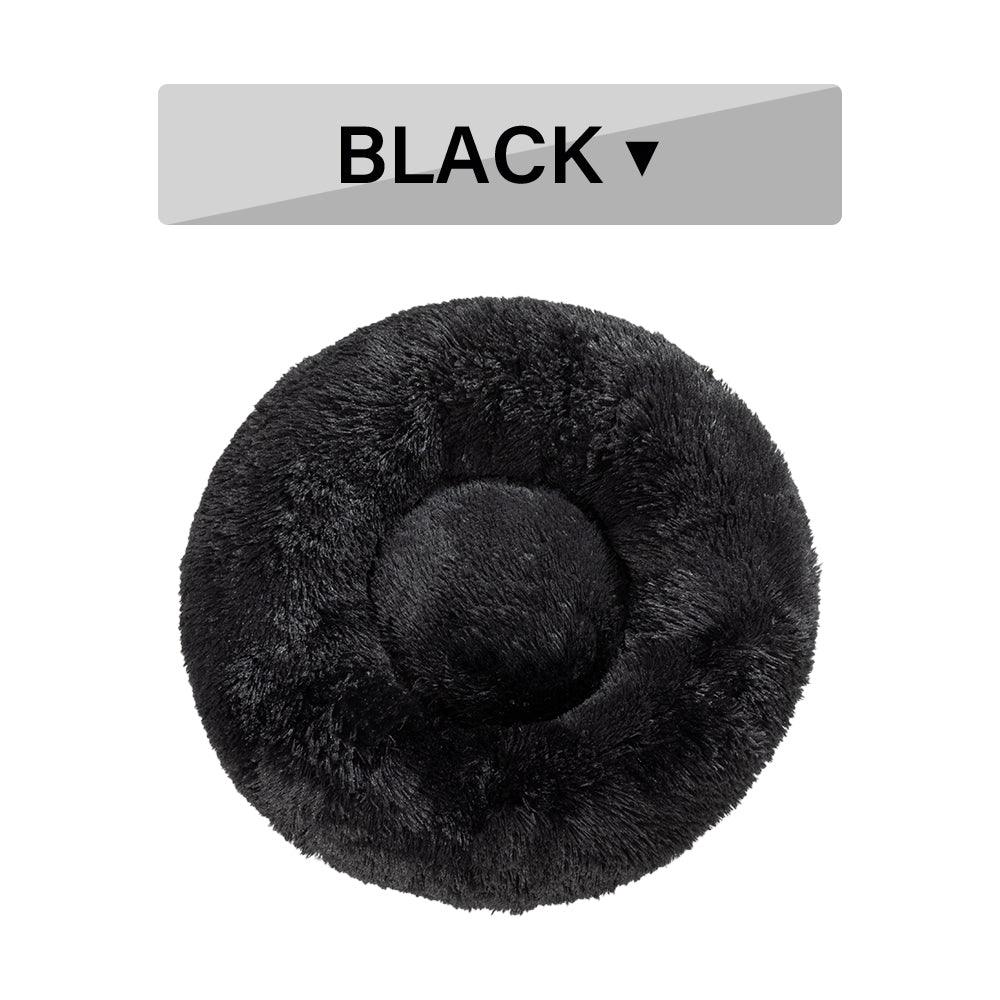 The Snugglepaws Plush Donut Pet Bed: Luxuriously Cozy Haven For Dogs And Cats-6