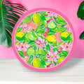 10.5" Preppy Lemon Plate-0