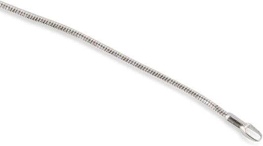 I Choose Strength Charm Snake Chain Necklace-1