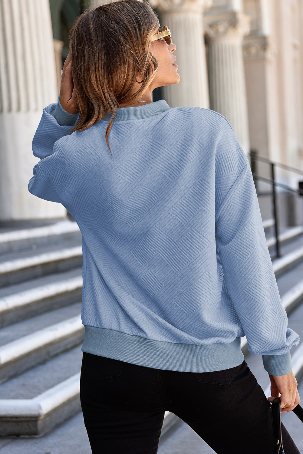 Nylah Stand Zipper Bomber Jacket-1