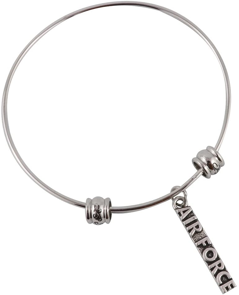Emerald Park Jewelry Air Force Fancy Bangle-0