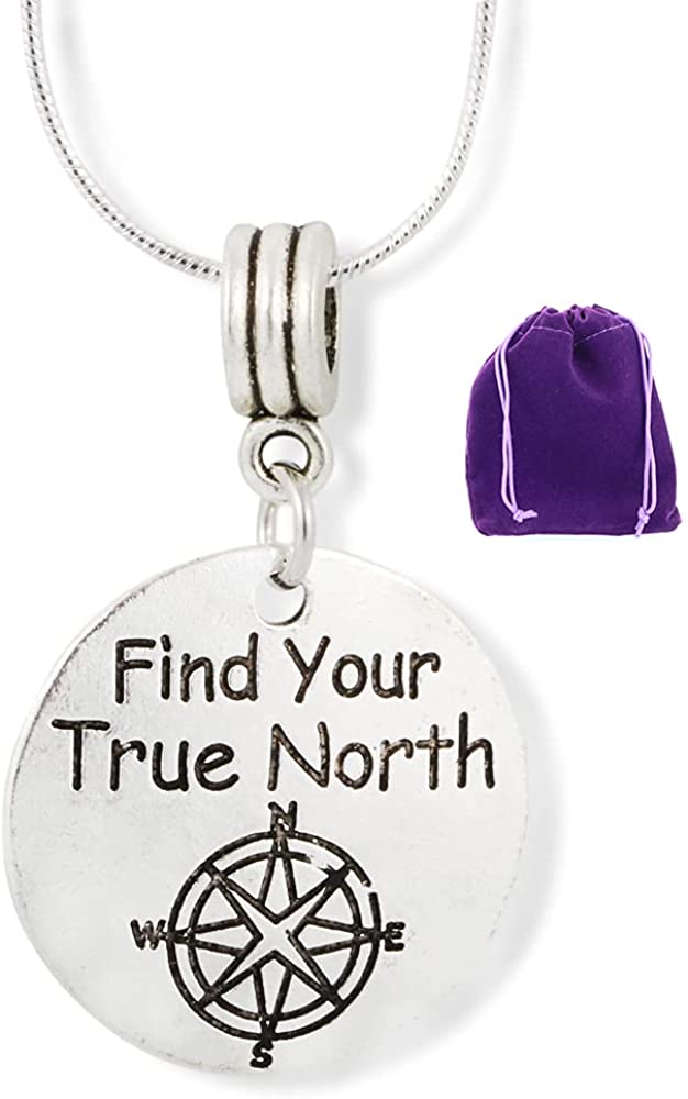 Emerald Park Jewelry True North Necklace | Find Your True North Pendant-0