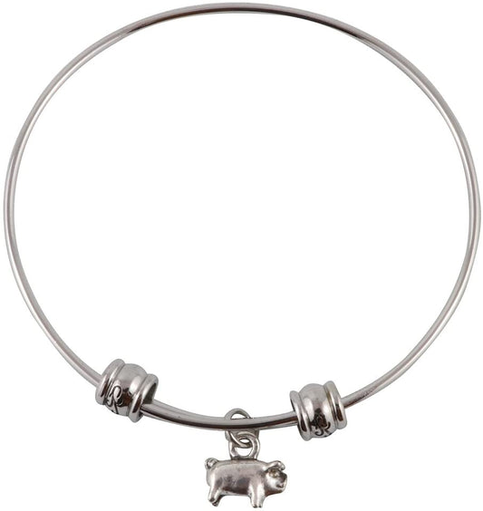 Emerald Park Jewelry Pig Fancy Bangle-0