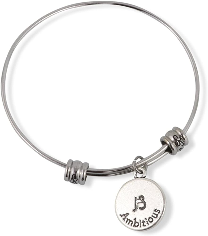 Capricorn Horoscope Astrology Fancy Bangle-1
