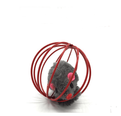 Whisker Whirligig: Handcrafted Solid Wood Cat Toy-30