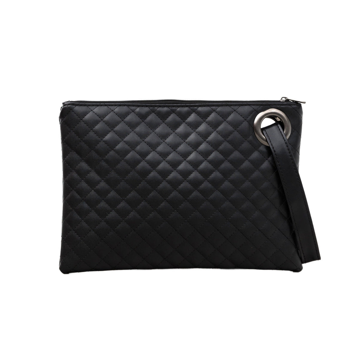 Quilted Wristlet Clutch-5