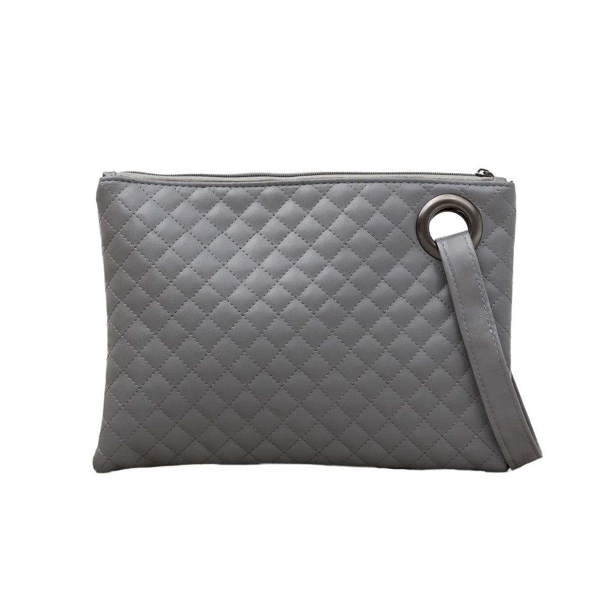 Quilted Wristlet Clutch-8