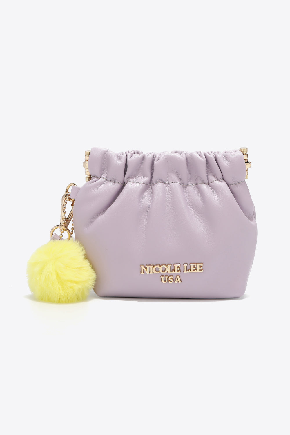 Nicole Lee USA Faux Leather Pouch-5