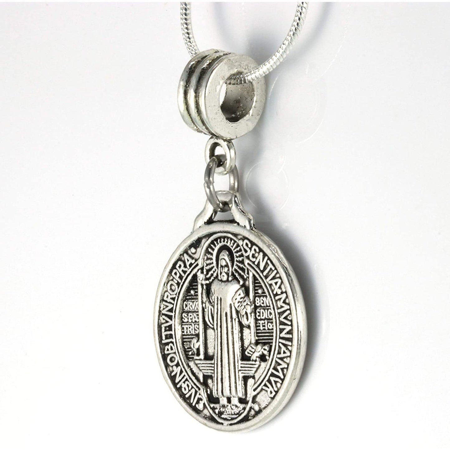 St Benedict Necklace - St Benedict Medals Pendant-3