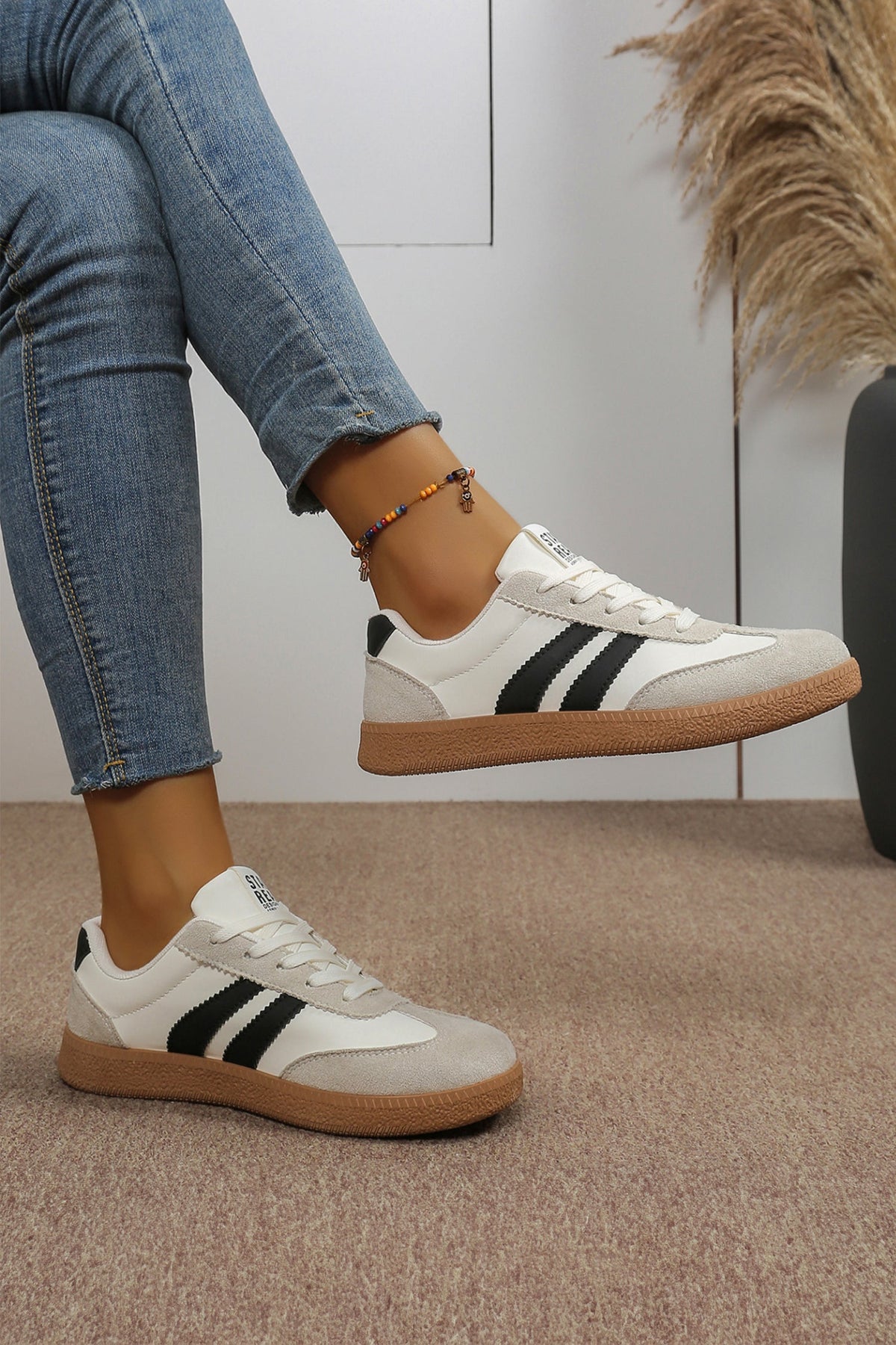 Harper Leather Lace Up Shoes-2