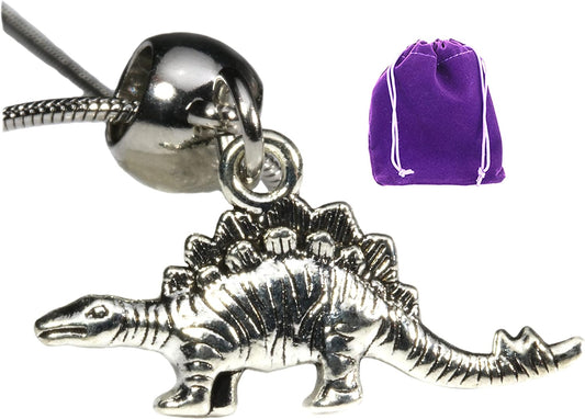 Dinosaur Gifts for Adults Women and Men will Love - Stegosaurus Necklace Dinosaur Necklace for Women and Men makes Great Cute Dinosaur Stuff and Dinosaur Teen Gifts for Dinosaur Lovers Adults Adore-0