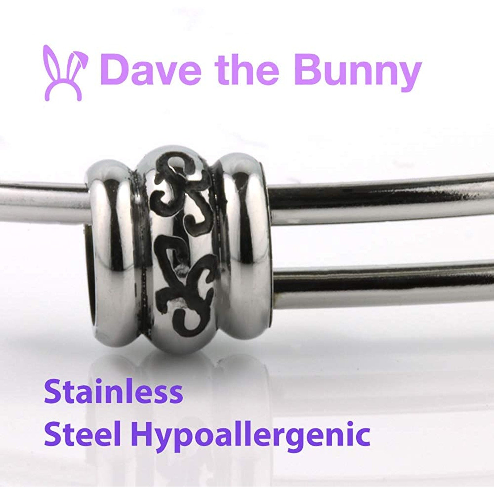 Nurse Hat on Heart Fancy Charm Bangle Bracelet Jewelry-1