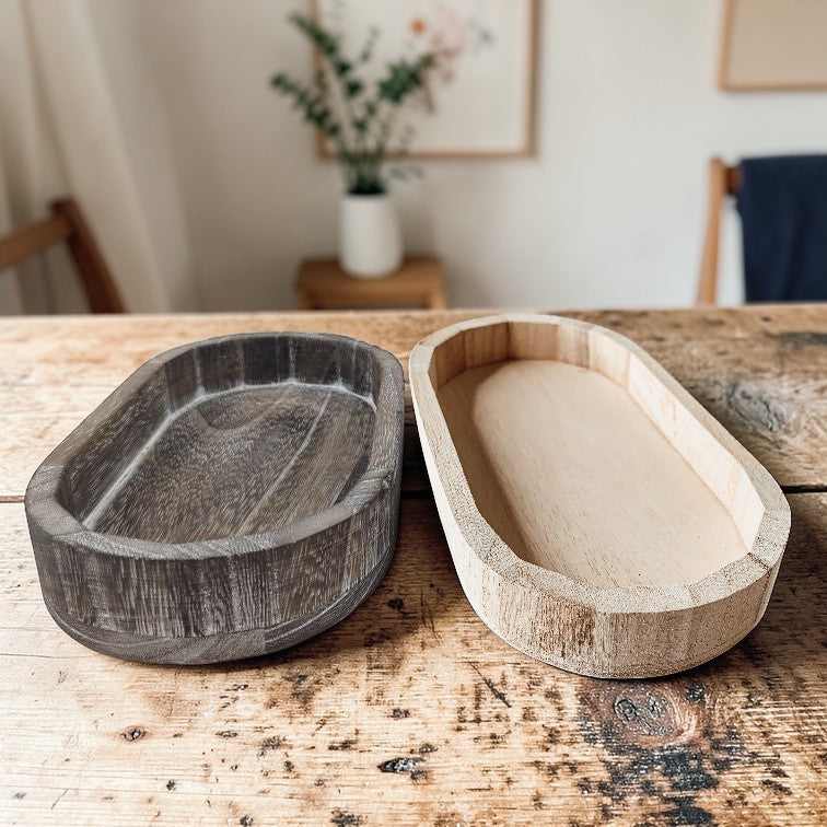 Rustic Wood Tray-0