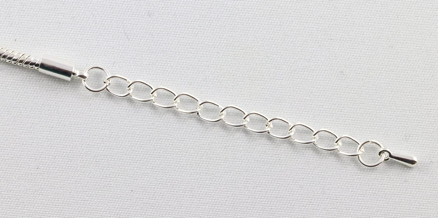 Crab ( with detail on shell ) Snake Chain Charm Bracelet-1