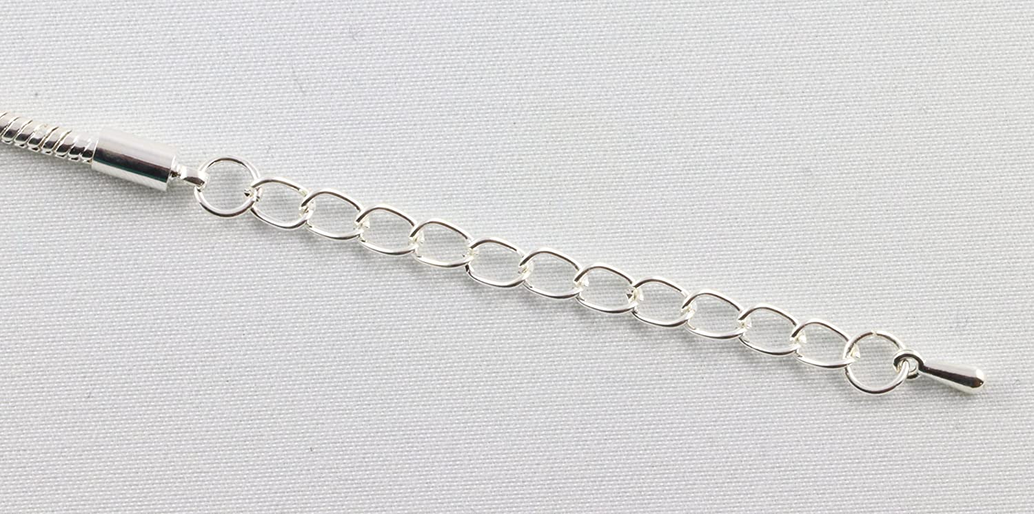 Emerald Park Jewelry Extra Large Dragonfly Snake Chain Charm Bracelet-1