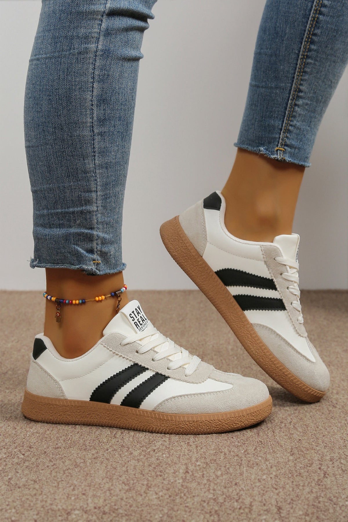 Harper Leather Lace Up Shoes-3