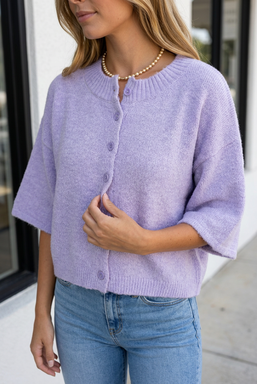 Brooke Knit Down Sweater-3