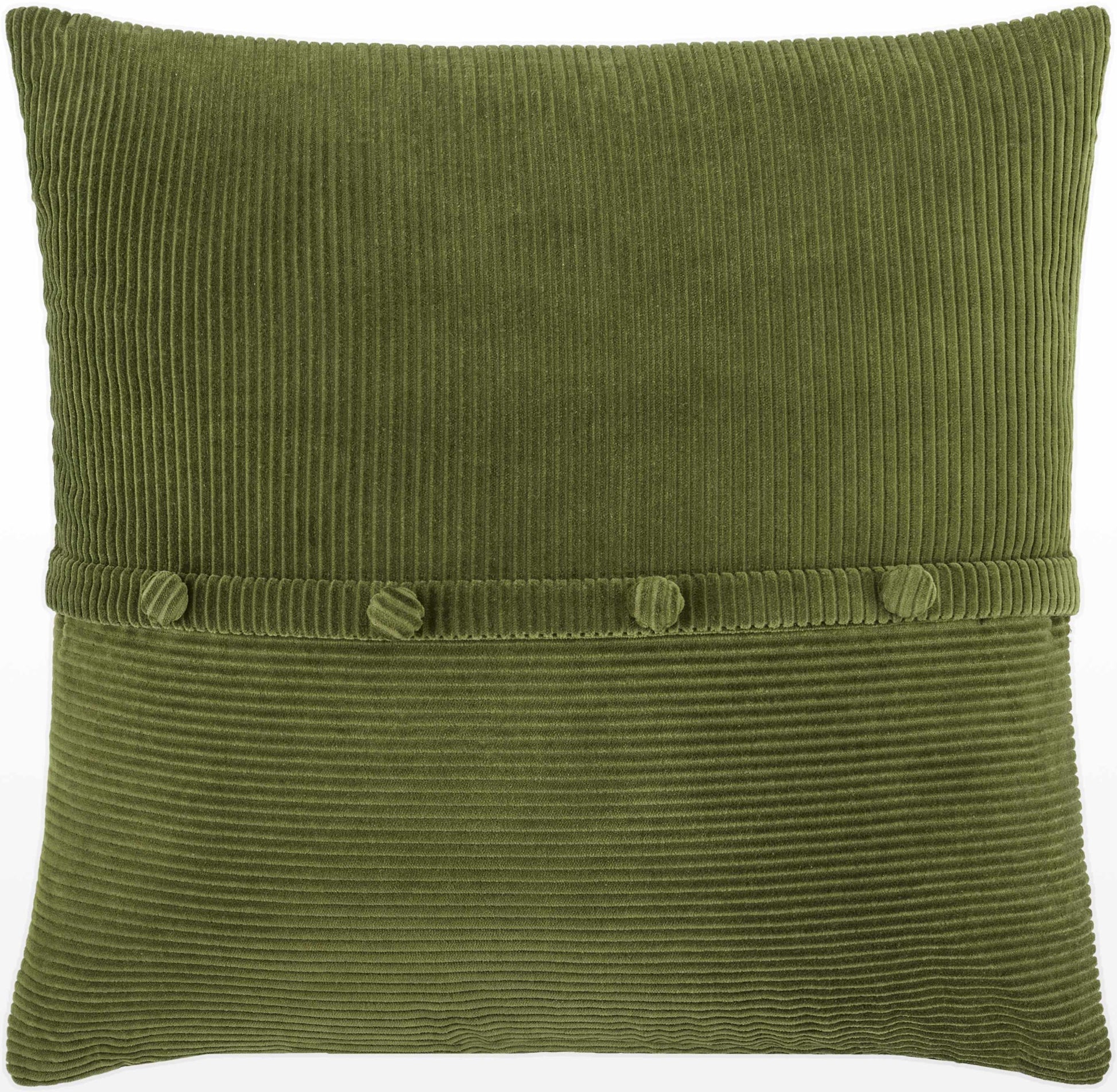 Suvoa Olive Cotton Throw Pillow-0