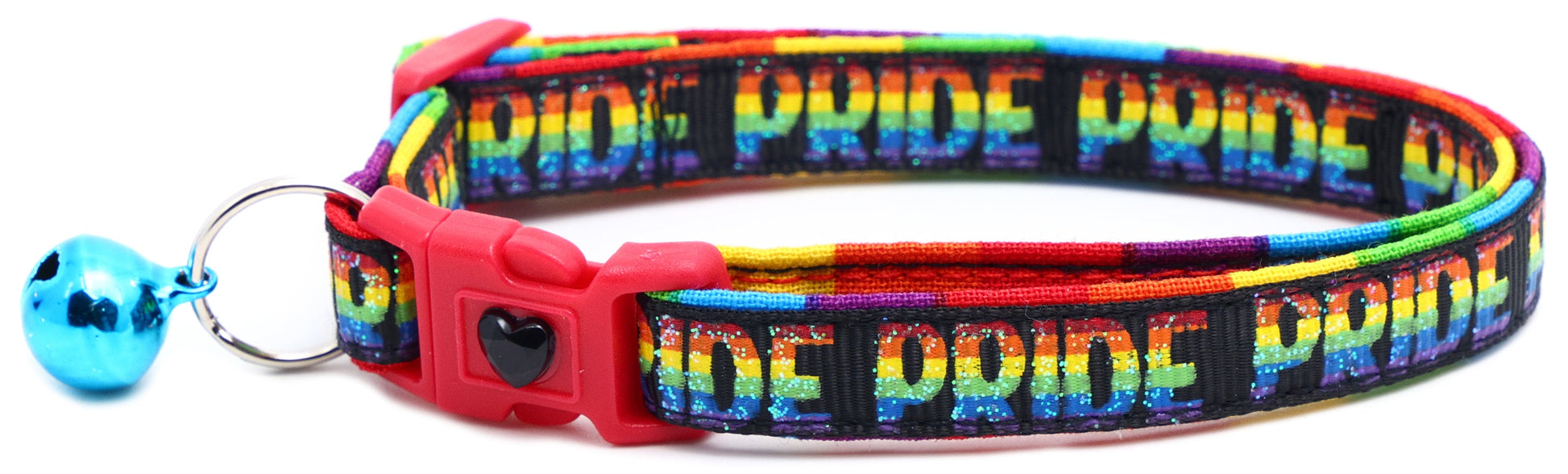 Pride Rainbow Breakaway Cat Collar-1