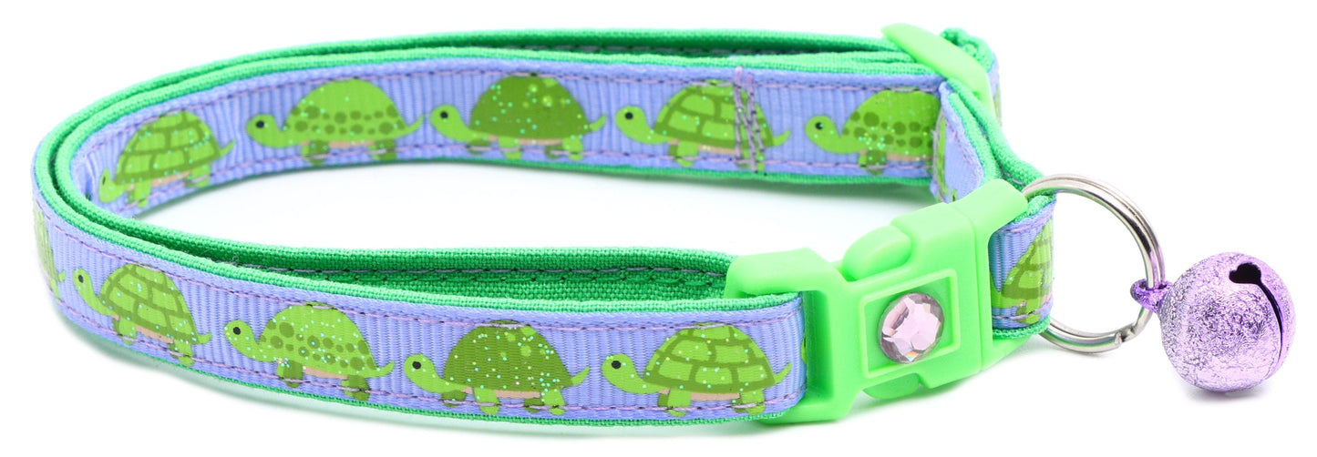 Turtle Breakaway Cat Collar-6