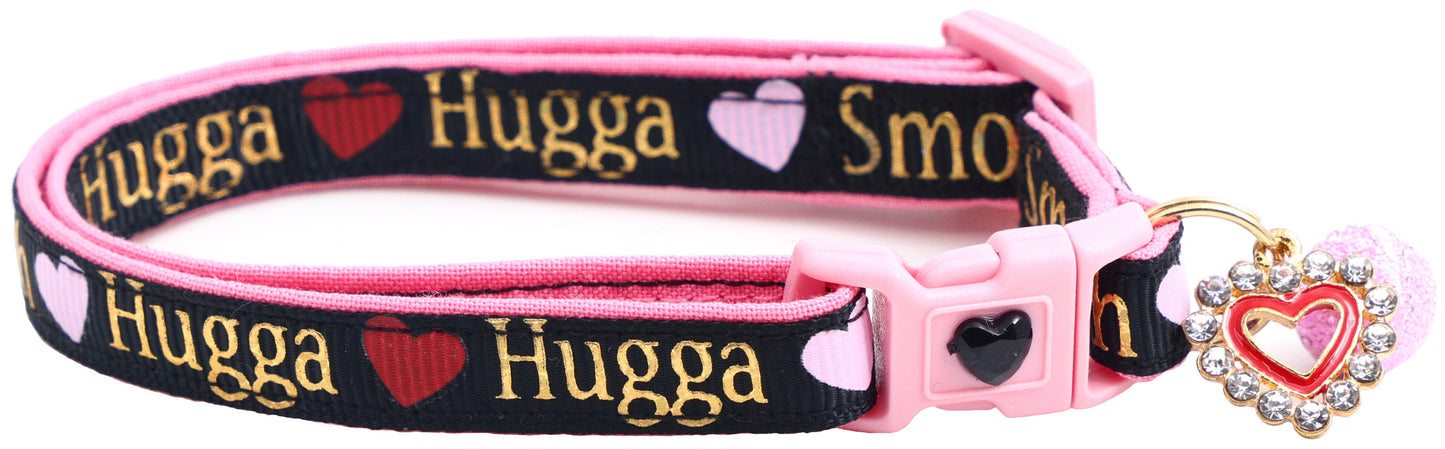Hugga Smooch Breakaway Cat Collar-4