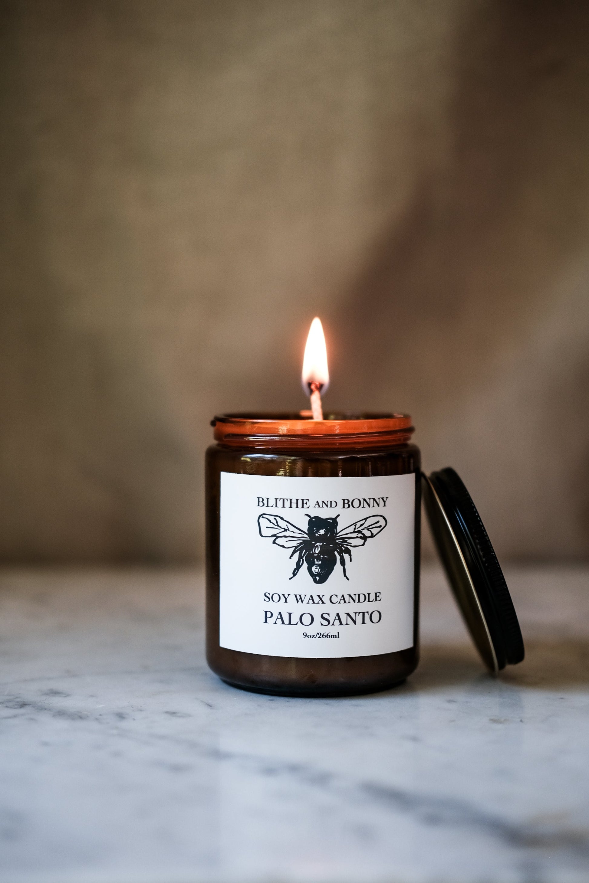 Amber Jar Candle-3