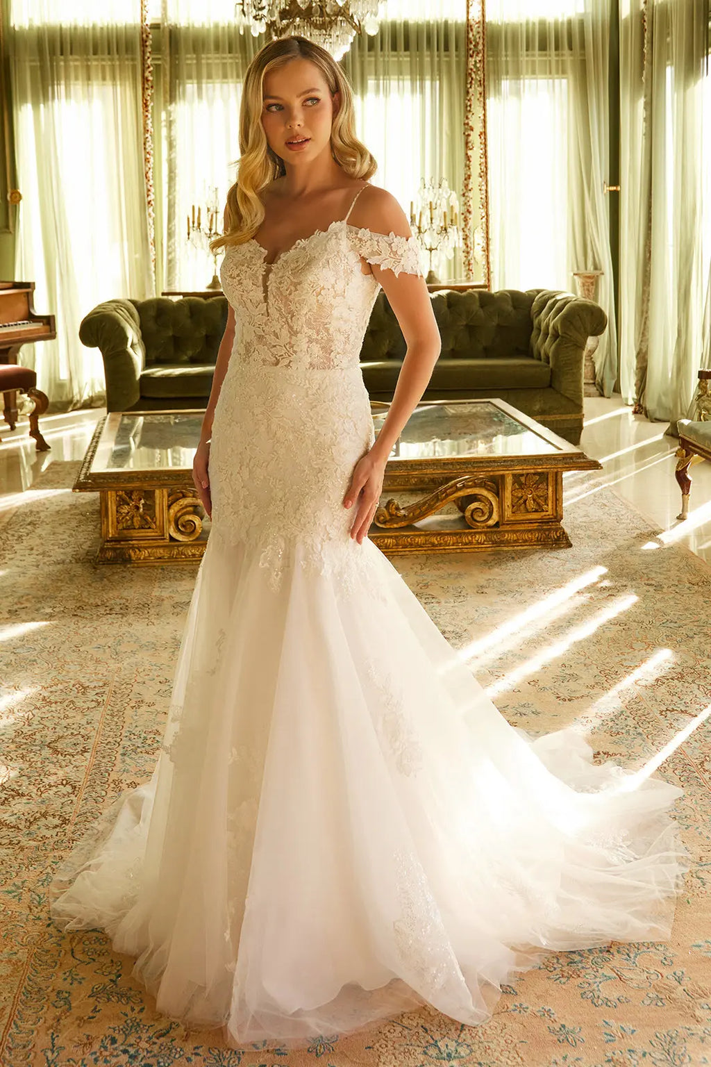 Feel Gorgeous in this Mermaid Silhouette Wedding Dress-0