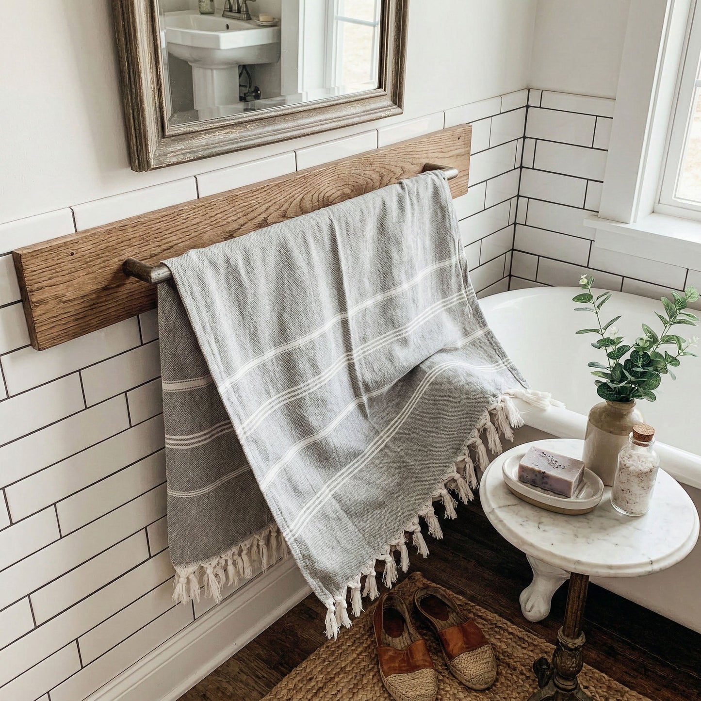 Haley Stripe Towel 180GSM-4