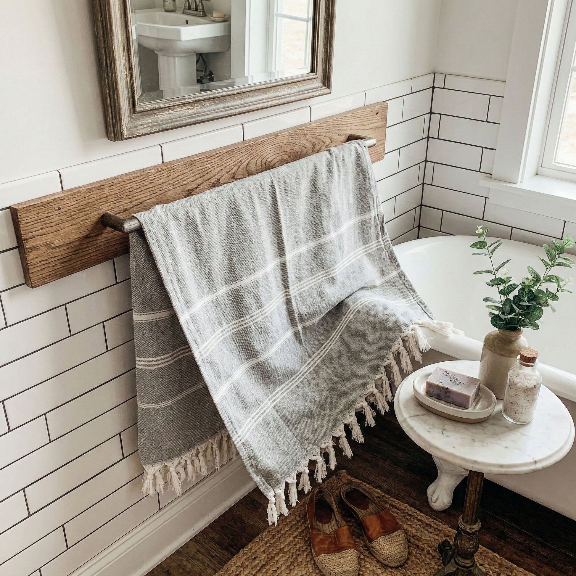 Haley Stripe Towel 180GSM-4
