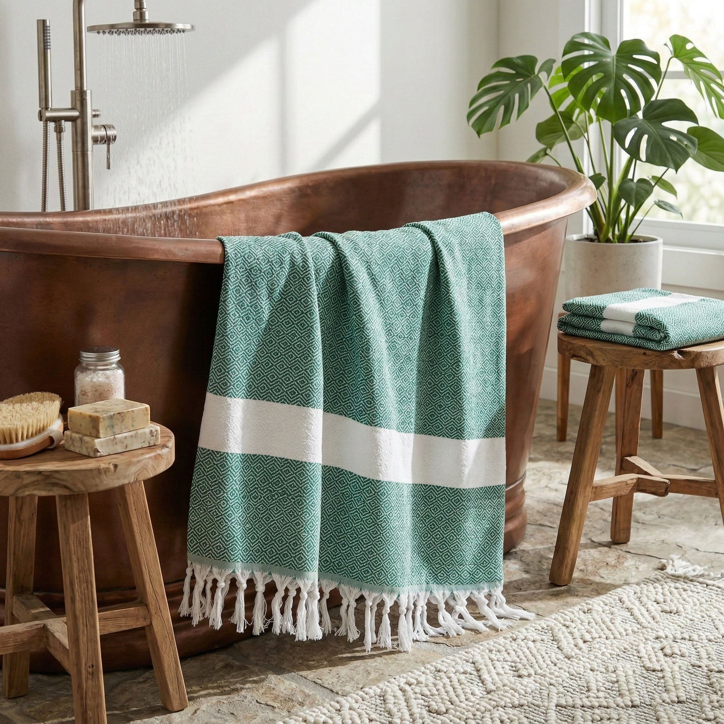 Haley Diamond Towel 200GSM-5
